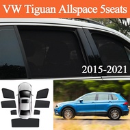 Car Window Sunshade For VW Tiguan Allspace 5seats 2016-2023 Car Sunshade Shield Front Windshield Fra