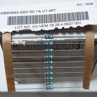 4.7R 4R7 color line resistor 1% copper base (12 pcs)