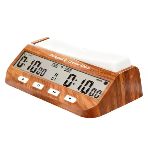 Chess Clock,Chess Timer,Portable Digital Electronic Large Screen Chess Clock,Suitable for Timers in