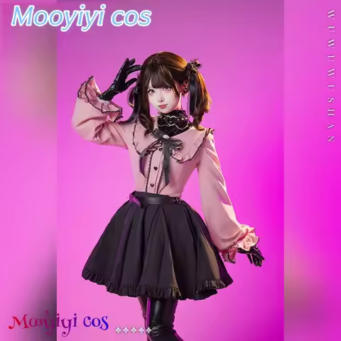 New Miu Kurokawa Cosplay Costume Halloween Christmas Role Playing Party Comic Exhibition Costume S-X