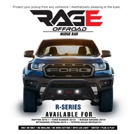 RAGE OFFROAD NUDGE BAR R-SERIES RAPTOR RANGER NAVARA HILUX REVO STRADA CONQUEST FORTUNER MONTERO