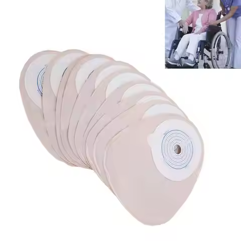 Diaper Adult Reusable One‑Piece Disposable Colostomy Bags Ostomy Ileostomy Stoma Ostomy Supplies for