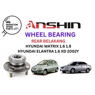 ANSHIN JAPAN QUALITY HYUNDAI MATRIX 1.6 1.8 ELANTRA XD 1.6 REAR WHEEL BEARING BELAKANG 52710-2D100
