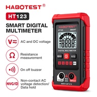 HABOTEST HT123 Digital Multimeter AC/DC 600V 4000 Counts High-Precision Anti-Burning Smart Multimete