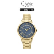 Cherie Paris Gold Stainless Steel Bracelet Analog Watch CHR-2226-IPG