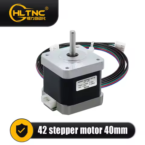 3D Printer Nema 17 Stepper Motor 0.45N.m 42HS40mm 65ozin 4.5kg.cm Single Axis 5mm Current 1.2A For C