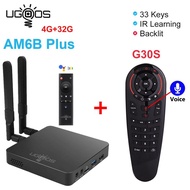 Ugoos AM6B plus Amlogic S922X-J 9 Smart TV Box 4GB DDR4 32GB Wifi 6 1000M BT5.0 4K Set Top Box AM6 P