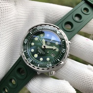 Steeldive Mens Divers Watch Sbbn015 สแตนเลสสตีล Night Light Round Dial สไตล์เรโทร สีเขียว Marlin Fis