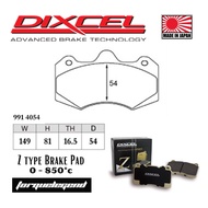 (BRAKE PAD FOR CALIPER AP RACING CP9040/CP7040) DIXCEL Z Type 0-850°C Brake Pad Z 9914054