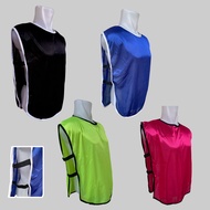 Rompi Polos Karet Dewasa Latihan Futsal Sepak Bola 6 Pcs Uniseks Pria Wanita