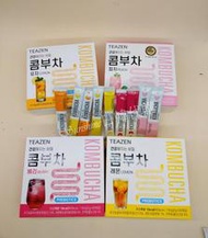 現貨 韓國食品 Teazen 康普茶 無糖 發酵茶 乳酸菌 檸檬 莓果 香水檸檬 柚子 水蜜桃 單條 散裝