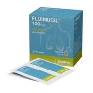 FLUIMUCIL A 100MG UBAT PECAH KAHAK KANAK KANAK Clear Phlegm Children [2 SACHET]