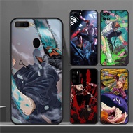 Samsung Galaxy A6 A8 A9 Plus Star Pro A03 Core A03S A10 A11 M11 230806 Black soft Phone case Chainsaw Man