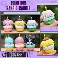 Blind Box Sanrio Cupcake Birthday Candle Series Blindbox Kuromi My Melody Maru Hello Kitty Little Tw