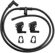 7C3Z-17K605-A Wiper Fluid Nozzle Hose Kit Fit for 2008 2009 2010 Ford Super Duty F-250 F-350 F-450 F
