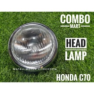 HONDA C70 BULAT COMBO SET LAMP (LAMPU) HEAD LAMP ,TAIL LAMP, FRONT SIGNAL