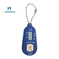 Button Battery Tester, Keychain Pocket Portable and  Battery Tester to Check Remaining Battery Power