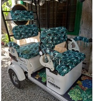 4 wheels Ebike seat and armrest cover(please send your ebike picture before placing order)