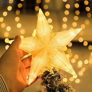 LKBENNETT Christmas Tree Topper Night Light, Glowing Reusable Christmas Tree Topper Star, Party Supp