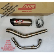 RS150 AHM M3 SPR EXHAUST (O2 SENSOR BUNG) (32MM) (💯% ORIGINAL)