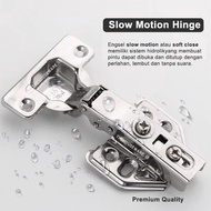 Hydraulic Slow Motion Soft Close Spoon Hinge Cupboard Hinge Door Hinge