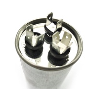 CBB65B 30+5 uf/MFD 370-440 VAC Volts Round Dual Run Capacitor 50/60 Hz AC Electric Condenser Straigh
