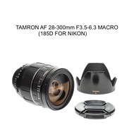 [Liao Qiqi Showa Camera Shop] TAMRON AF 28-300mm F3.5-6.3 MACRO Full Frame Travel Mirror NIKON 185D
