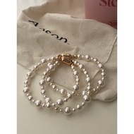 ✨[Mixed Bead Magnet Buckle Bracelet] Mixed Bead Design Like Stars Dotted Magnet Buckle One-Handed We