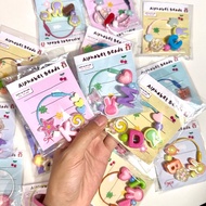 Bagcharm Alphabet Beads Alphabet Beads Keychain/ Bagcharm Initial Name/ Children's Keychain/