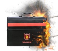 其他品牌 - (升級雙防) 防火防水公事包 重要文件證件收納保護袋 公文袋 38x28x8.5cm