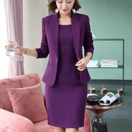 Stelan Rok Jas Wanita /Set Blazer Kantor Wanita Terbaru