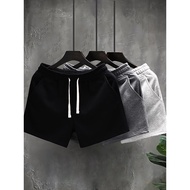 running tights men seluar tight lelaki baju tight lelaki Street Wear Solid Color Men's Drawstring Ru