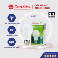 Rang Dong 9W round LED BULB light bulb, super bright, energy saving Model BULB A 9W