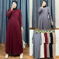 Kanisya - inara dress with button | Batwing dress | Rayon spandex dress | Wudhu friendly | Modern ga
