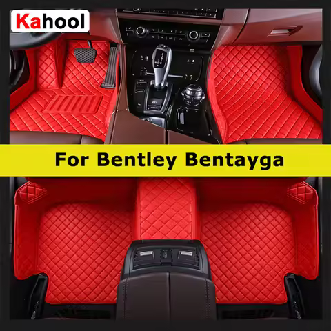 Car Mats Bentley Bentayga KAHOOL Custom Car Floor Mats For Bentley Bentayga Auto Carpets Foot Coche