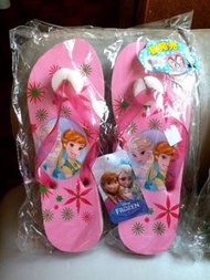 Frozen 拖鞋 冰雪奇缘 Elsa Anna Frozen slippers flip flop size 40~41