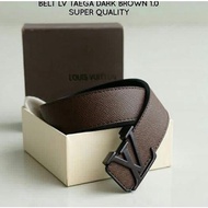 Lv K Leather Belt / Buckle Import