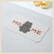 DAISO Home Bunny Soft Bath Mat 50x30cm Non-Slip Mini Floor Mat