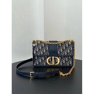 D Home Bag Dior Bag Dior 30montaigne Square Box Bag Original Factory Pimontaigne Series Presbyopic C