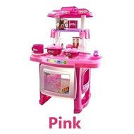 MB Mini Kitchen Playset Dapur Kabinet Almari Mini Mainan Kanak2 Set Lengkap