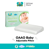 OAAObaby หมอนปรับระดับได้ ผ้าใยไผ่ กันไรฝุ่น หมอนเด็กแรกเกิด Memory foam 0-4 ขวบ | Adjustable Pillow