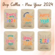 Single Drip Coffee | New Year Edition | Souvenir Idea | Gift Idea | Christmas Gift Idea BULK