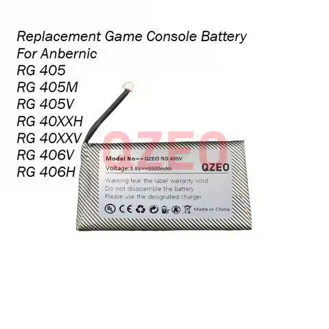 Replacement Game Console Battery For Anbernic RG 405M 405V 40XXH 406V 406H RG405 RG405M RG405V RG40X