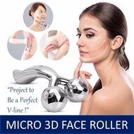 3D massager Roller V Shape, V-shape face, pembentuk muka V-shape, lancarkan peredaran darah Urut kul