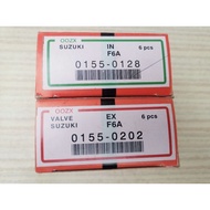 Engine Valve Suzuki F6A 6pcs Intake 6pcs Exhaust SET FUJI A