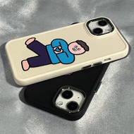 Cute Cartoon Blue Clothing Boy Pattern Phone Case Compatible for IPhone 15 13 11 14 12 Pro Max 7/8 Plus IPhone SE 2020 X XS MAX Fashion Shockproof Case