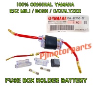 RXZ MILI / BOSH / CATALYZER ( 100% ORIGINAL YAMAHA ) BATTERY WIRE BATERI WIRING SOCKET HOLDER FUSE B
