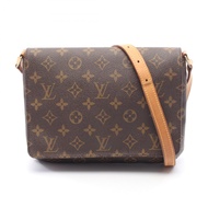 【二手】路易威登LOUIS VUITTON單肩包 Musette Tango 短肩帶 Monogram M51257 PVC 塗層帆布皮革 Musette Tango 短肩帶