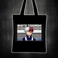 TODOROKI SHOTO MHA Printed tote bag canvas