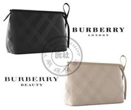 比上次的更讚 專櫃禮BURBERRY巴寶莉 經典紋理 多機能化妝包 手拿包 手機包 不真你找我 小款系列（BBS27）